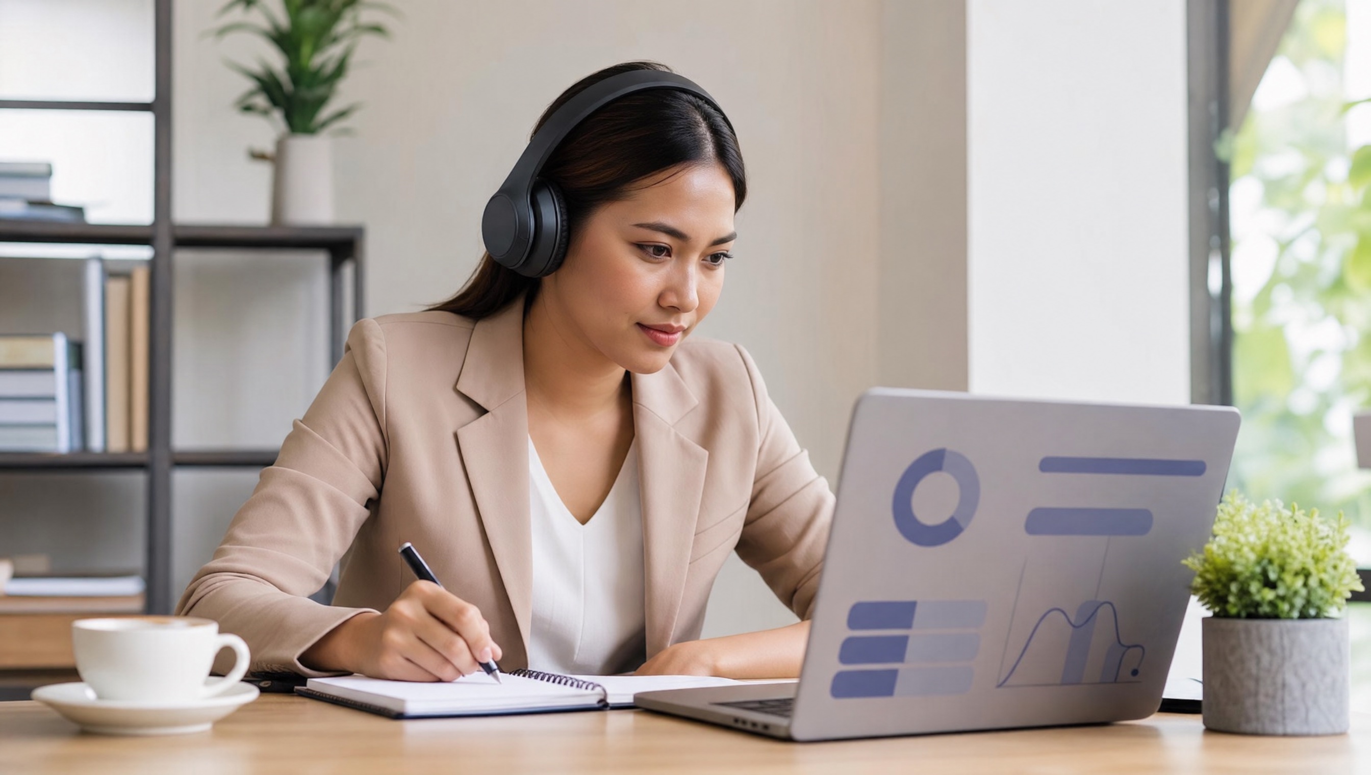 An MD365VA virtual assistant completing self-paced MD365 Academy training