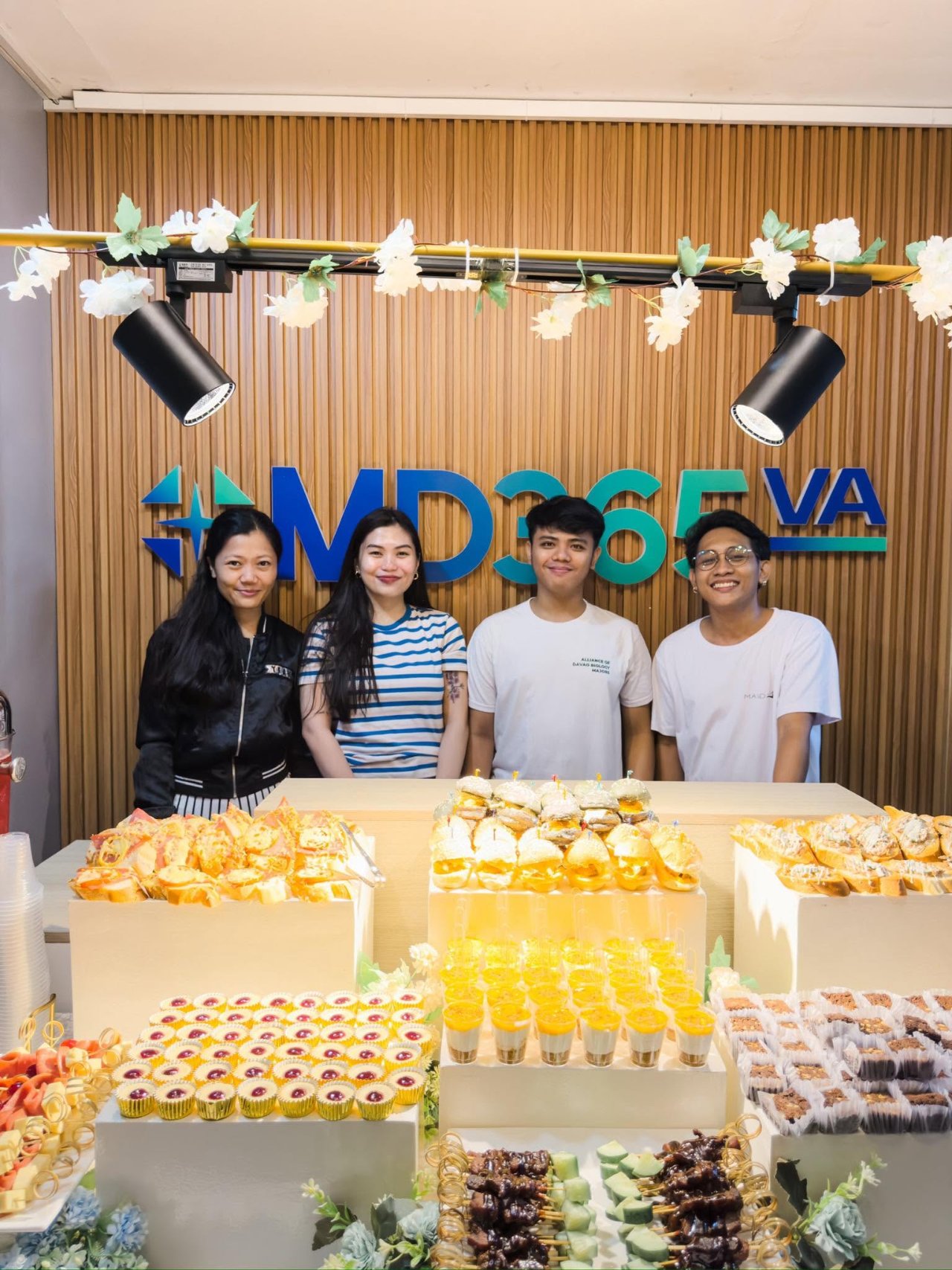 MD365VA team members at the office